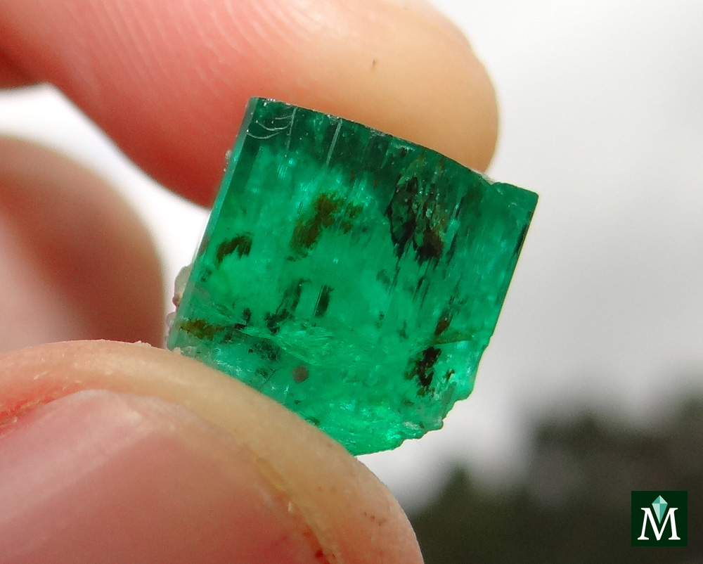 Rough Emerald Gemstone